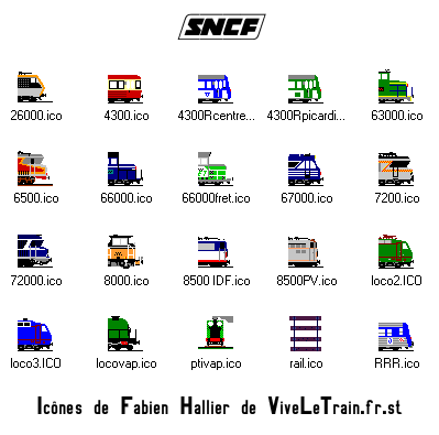 Cliquez ici pour charger les icnes SNCF de Fabien Hallier